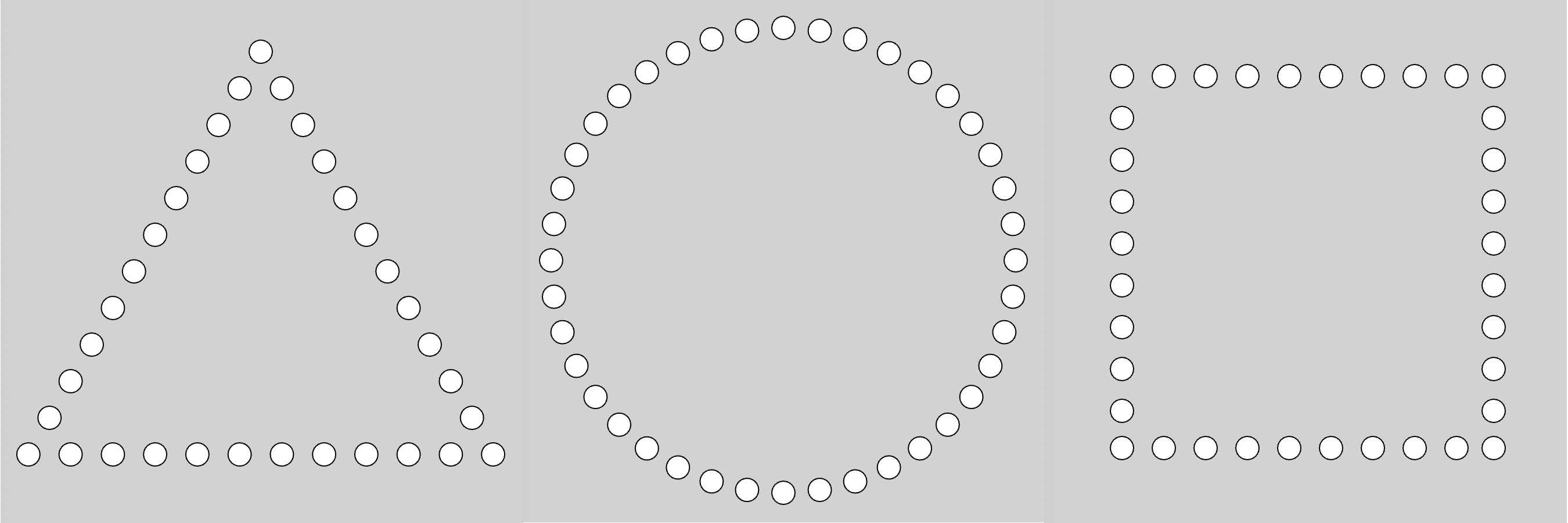 Basic particle shapes